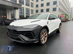 Bodykit für Lamborghini Urus 18-22 Umbau 2023 Look Stoßstange Motorhaube Dry Carbon-image-6110567