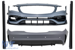 image-56-Bodykit für Mercedes CLA C117 W117 2013-2018 Facelift CLA45 Look Seitenschweller