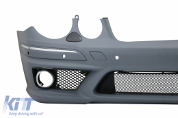 Bodykit für Mercedes E-Klasse W211 02-09 Stoßstange Grill Seitenschweller E63 Look-image-6087334