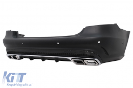 Bodykit für Mercedes E-Klasse W212 09-12 Umbau auf Facelift E63 Look Stoßstange-image-6104379
