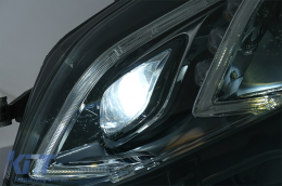 Bodykit für Mercedes E-Klasse W212 09-12 Umbau auf Facelift E63 Look Stoßstange-image-6104404