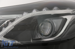 Bodykit für Mercedes E-Klasse W212 09-12 Umbau auf Facelift E63 Look Stoßstange-image-6104416