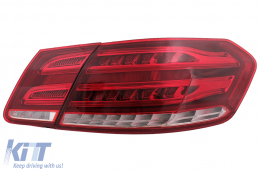 Bodykit für Mercedes E-Klasse W212 09-12 Umbau auf Facelift E63 Look Stoßstange-image-6104422