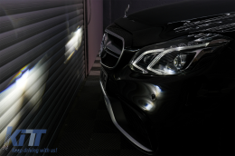 Bodykit für Mercedes E-Klasse W212 Facelift 13-16 E63 Design Seitenschweller-image-6088993