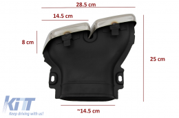 Bodykit für Mercedes E-Klasse W213 16-19 Stoßstange Diffusor E63 Design-image-6098785