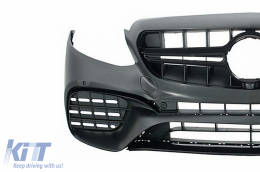 Bodykit für Mercedes E-Klasse W213 16-2019 E63 Design Stoßstange Chrom Auspuffblenden-image-6021245