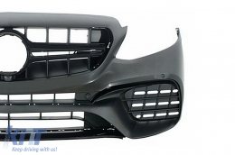 Bodykit für Mercedes E-Klasse W213 16-2019 E63 Design Stoßstange Chrom Auspuffblenden-image-6021246