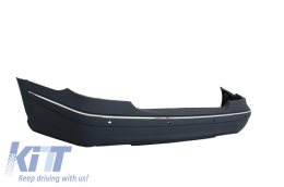 Bodykit für Mercedes E W211 02-09 Stoßstange Mittelgitter E63 Design-image-6098077