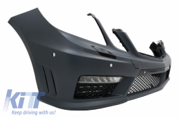 Bodykit für Mercedes E W212 09-13 E63 Look LED DRL Stoßstange Endrohre PDC SRA-image-5987647