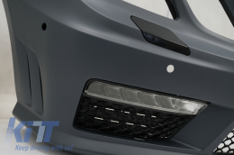 Bodykit für Mercedes E W212 09-13 E63 Look LED DRL Stoßstange Endrohre PDC SRA-image-5987648
