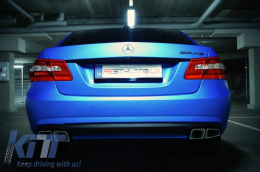 Bodykit für Mercedes E W212 09-13 E63 Look LED DRL Stoßstange Endrohre PDC SRA-image-5988200