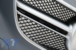 Bodykit für Mercedes E W212 Facelift 2013-2016 E63 Look Schwarz Auspuff Tipps-image-6061357