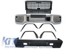image-53-BodyKit für MERCEDES G W463 89-17 G63/65 Stoßstange Kotflügel Gitter Schwarz