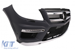 BodyKit für Mercedes GL-Klasse X166 12-16 Stoßstange Radkästen GL63 Look-image-5989831