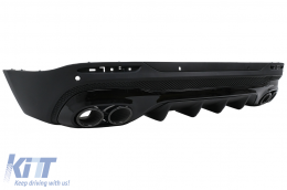 Bodykit für Mercedes GLB X247 19–23 GLB35 Design Stoßstange Doppelendrohren Runden-image-6111053