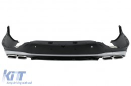 Bodykit für Mercedes GLC Coupé C253 15–19 GLC63-Look Stoßfänger Kühlergrill Endrohre-image-6111005