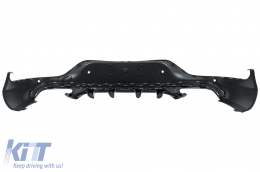 Bodykit für Mercedes GLC Coupé C253 15–19 GLC63-Look Stoßfänger Kühlergrill Endrohre-image-6111008