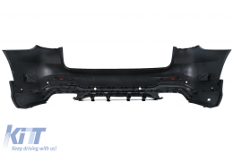 Bodykit für Mercedes GLC SUV Facelift X253 2020+ GLC63 Look Stoßstange Endrohre-image-6113163