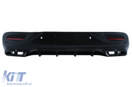 BodyKit für MERCEDES GLE Coupe C292 15+ Stoßstange Diffusor Tipps Look Black-image-6004405