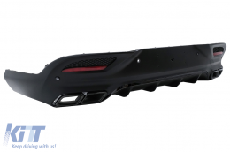 BodyKit für MERCEDES GLE Coupe C292 15+ Stoßstange Diffusor Tipps Look Black-image-6004414