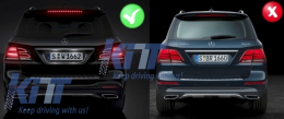 Bodykit für Mercedes GLE W166 SUV 2015-2018 Stoßstange Diffusor Schalldämpfer Tipps-image-6014517