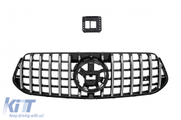 Bodykit für Mercedes GLE W167 SUV 2024+ GLE53 Design Stoßstange Kühlergrill Stoßstange Endrohre-image-6127623