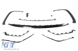 Bodykit für Mercedes GLE W167 SUV 2024+ GLE53 Design Stoßstange Kühlergrill Stoßstange Endrohre-image-6127643