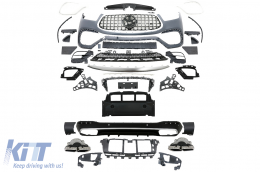 Bodykit für Mercedes GLE W167 SUV Sport Line 2019+ GLE 63S Look Diffusor Tipps-image-6096445