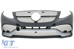 Bodykit für Mercedes M-Klasse W166 12-15 Umbau auf GLE Stoßstange Beleuchtung Kotflügel-image-6085915