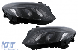 Bodykit für Mercedes M-Klasse W166 12-15 Umbau auf GLE Stoßstange Beleuchtung Kotflügel-image-6085947