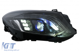 Bodykit für Mercedes M-Klasse W166 12-15 Umbau auf GLE Stoßstange Beleuchtung Kotflügel-image-6085948