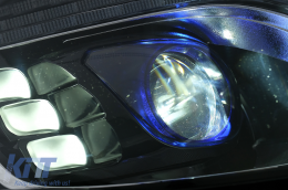 Bodykit für Mercedes M-Klasse W166 12-15 Umbau auf GLE Stoßstange Beleuchtung Kotflügel-image-6085952