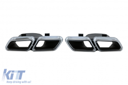 Bodykit für Mercedes M-Klasse W166 12-15 Umbau auf GLE Stoßstange Beleuchtung Kotflügel-image-6085976