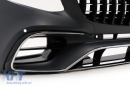 BodyKit für Mercedes S Coupe C217 Sport Line 15-21 Kühlergrill Diffusor Endrohre-image-6091694