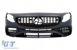 Bodykit für Mercedes S Coupe C217 Sport Line 15-21 S65 Look Grille Diffusor Tips-image-6096626
