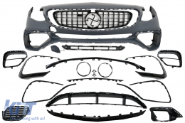 Bodykit für Mercedes S Coupe C217 Sport Line 15-21 S65 Look Grille Diffusor Tips-image-6096644