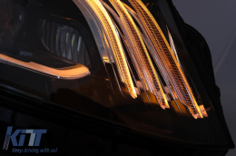 Bodykit für Mercedes S-Klasse W221 05-13 Umbau auf 2018 W222 Design Stoßstange-image-6103359