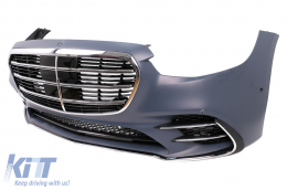 Bodykit für Mercedes S-Klasse W221 05-13 Umbau auf W223 S450 Design Stoßstange-image-6107370