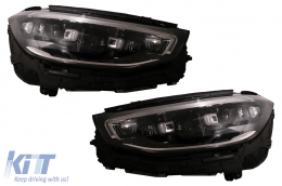 Bodykit für Mercedes S-Klasse W221 05-13 Umbau auf W223 S450 Design Stoßstange-image-6107414