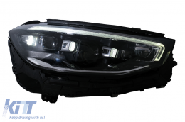 Bodykit für Mercedes S-Klasse W221 05-13 Umbau auf W223 S450 Design Stoßstange-image-6107415