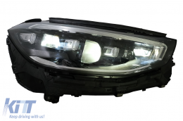 Bodykit für Mercedes S-Klasse W221 05-13 Umbau auf W223 S450 Design Stoßstange-image-6107417