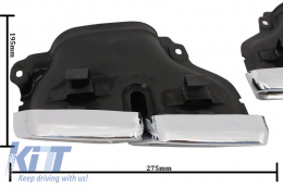 Bodykit für Mercedes S-Klasse W222 Sport Line 13-17 Stoßstange Auspuff S63 Look-image-6022322