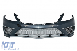 Bodykit für Mercedes S-Klasse W222 2013–06.2017 Vordere und Hintere Stoßstange S65 Design-image-6100755