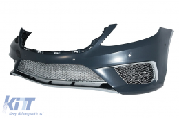 Bodykit für Mercedes S-Klasse W222 2013–06.2017 Vordere und Hintere Stoßstange S65 Design-image-6100763