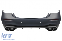 Bodykit für Mercedes S-Klasse W223 2020+ S63 Design Stoßstange Endrohre Kühlergrill-image-6127675