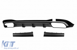 Bodykit für Mercedes S-Klasse W223 2020+ S63 Design Stoßstange Endrohre Kühlergrill-image-6127686