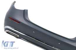 Bodykit für Mercedes S W223 Limousine 20+ Stoßstange Endrohre Kühlergrill M-Design-image-6113013