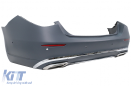 Bodykit für Mercedes S W223 Limousine 20+ Stoßstange Endrohre Kühlergrill M-Design-image-6113014