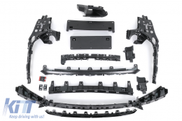 Bodykit für Mercedes S W223 Limousine 20+ Stoßstange Endrohre Kühlergrill M-Design-image-6113023