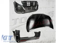 BodyKit für Mercedes V-Klasse W447 Vito 2014- US Design Stoßstange Kühlergrill Motorhaube-image-6211426